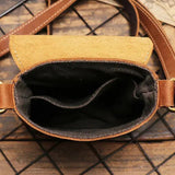Mikkel™ | Mini bolsa de ombro em pele