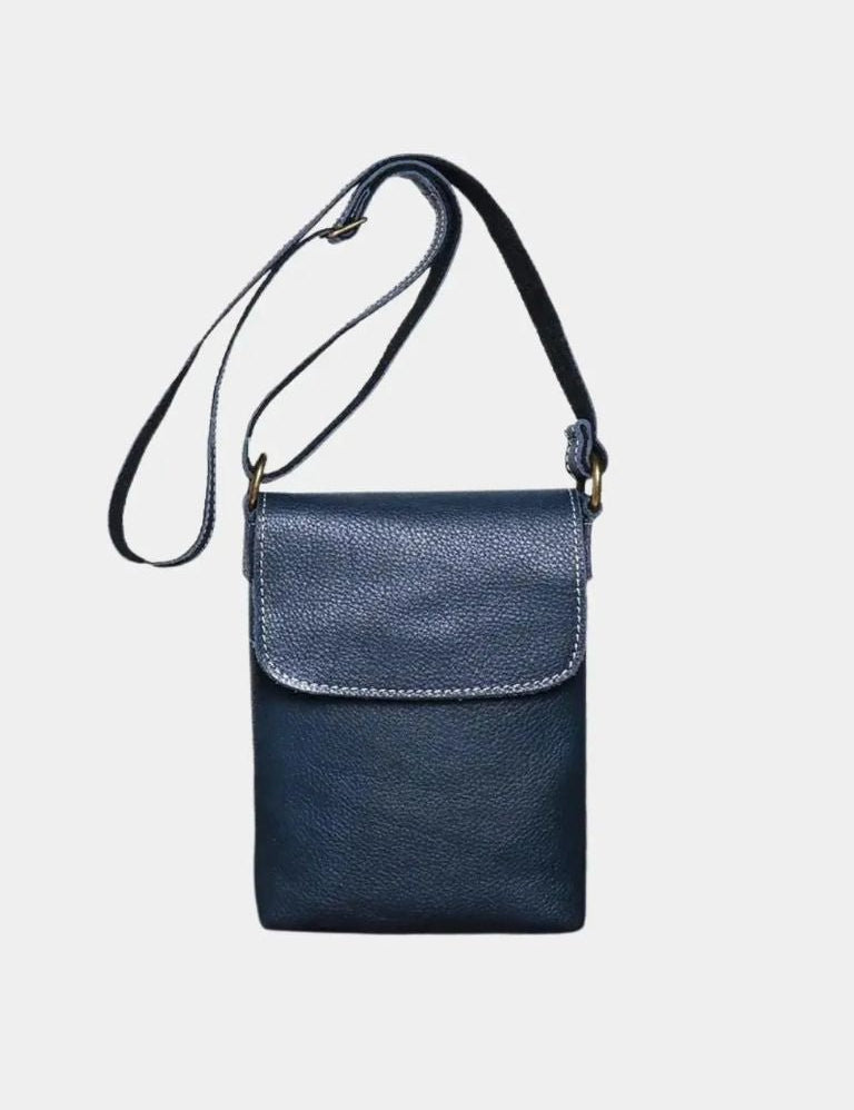Mikkel™ | Mini bolsa de ombro em pele