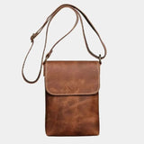 Mikkel™ | Mini bolsa de ombro em pele