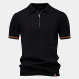 Mikkel™ | Pólo com fecho Royal