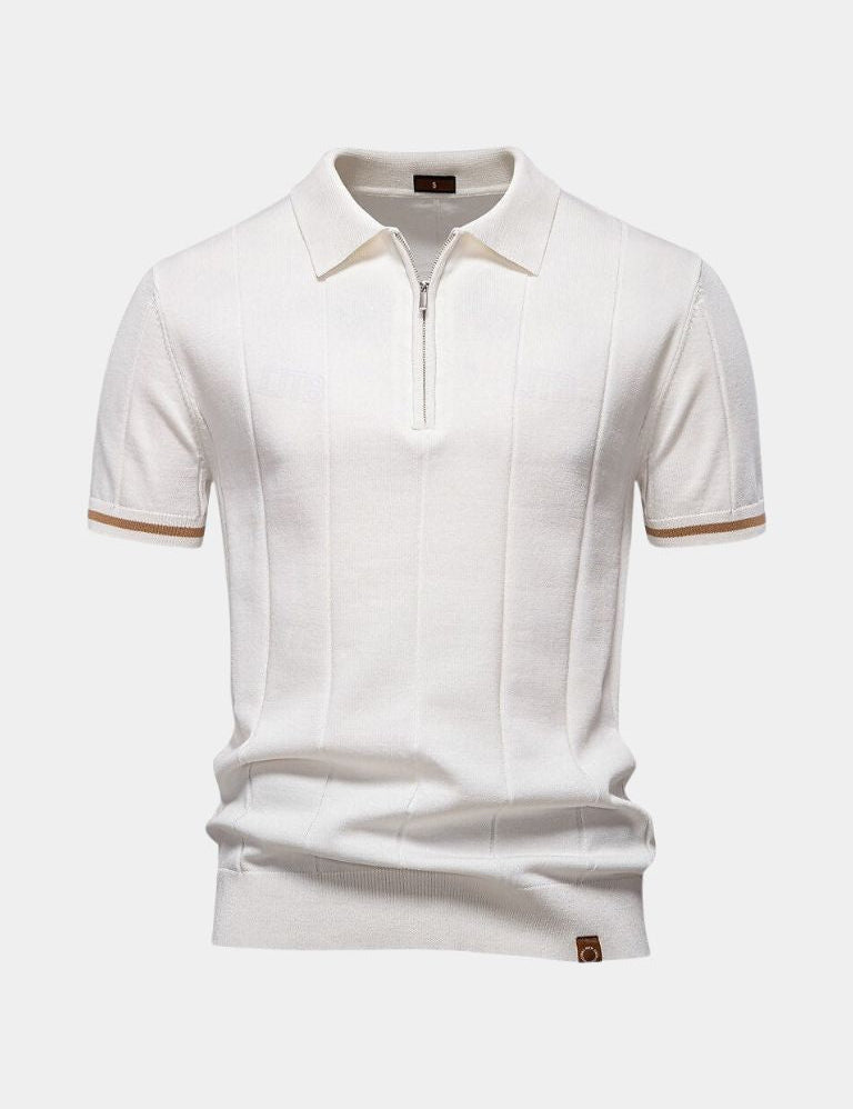 Mikkel™ | Pólo com fecho Royal