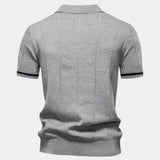 Mikkel™ | Pólo com fecho Royal