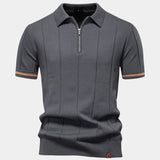 Mikkel™ | Pólo com fecho Royal