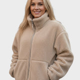 Mille™ | Casaco elegante de teddy com design nórdico
