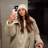 Mille™ | Casaco elegante de teddy com design nórdico