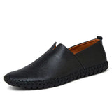 Mocassins de couro Mikonos