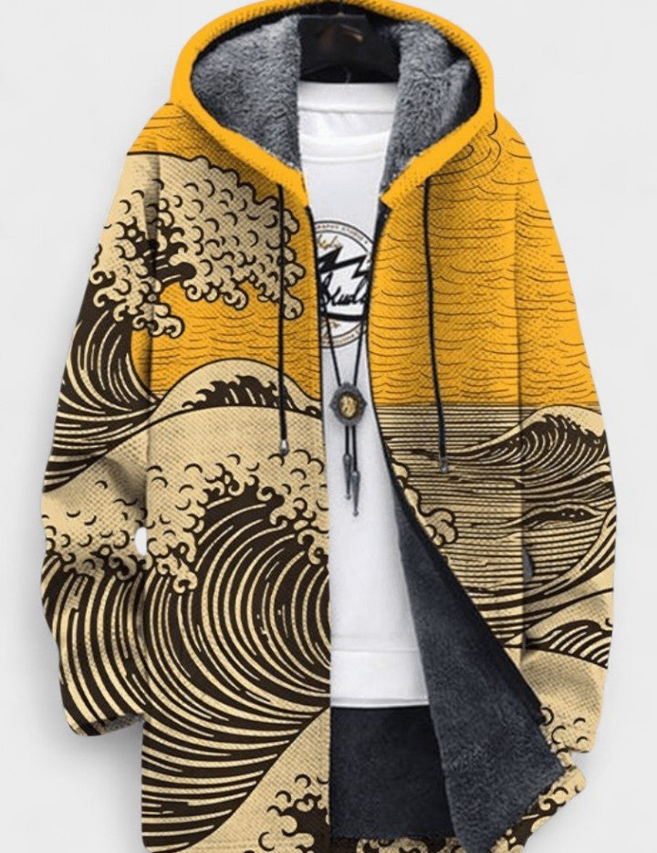 Nikola™ | Cardigan artístico de luxo