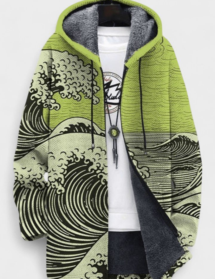 Nikola™ | Cardigan artístico de luxo
