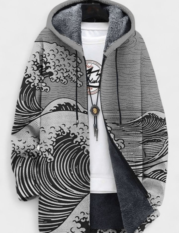 Nikola™ | Cardigan artístico de luxo