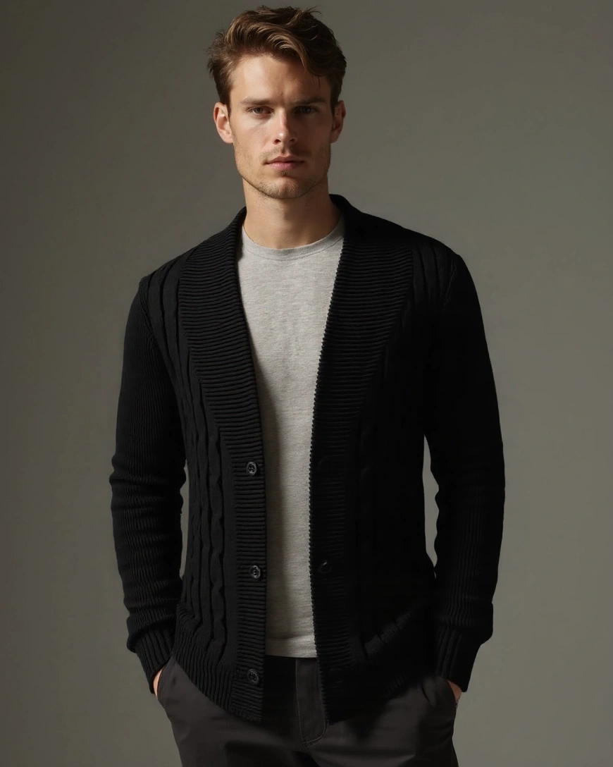 Noah™ | Cardigã elegante para homens