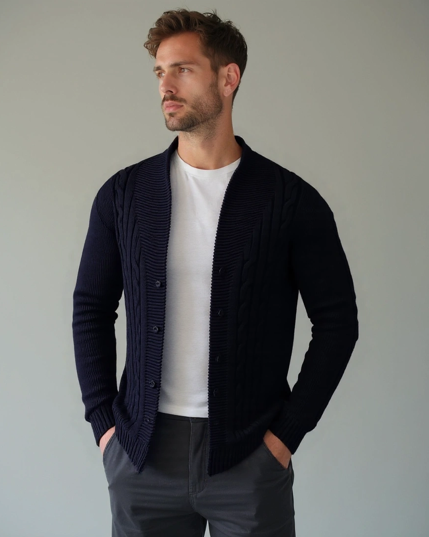 Noah™ | Cardigã elegante para homens