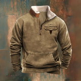 Noam™ | Fleece confortável com ziper meio