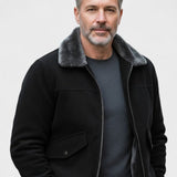 Norbert™ | Casaco bomber com gola de fleece sintético
