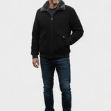Norbert™ | Casaco bomber com gola de fleece sintético