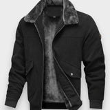 Norbert™ | Casaco bomber com gola de fleece sintético