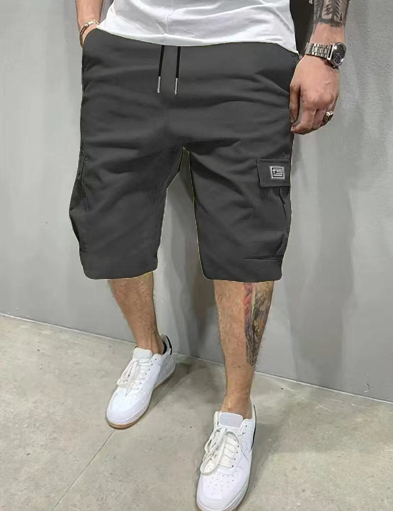 Calções cargo masculinos em estilo tático