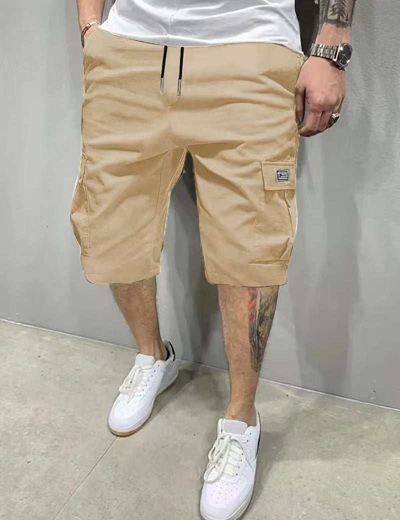 Calções cargo masculinos em estilo tático