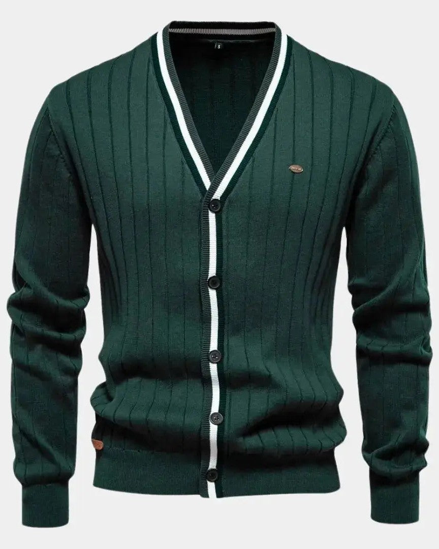 Oliver™ | Pullover de algodão com botões