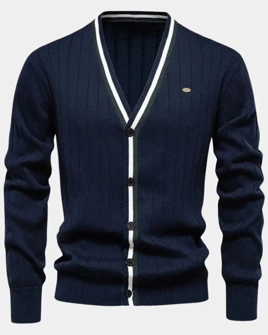Oliver™ | Pullover de algodão com botões
