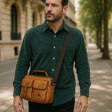 Oliver™ | Mala retangular retro de om