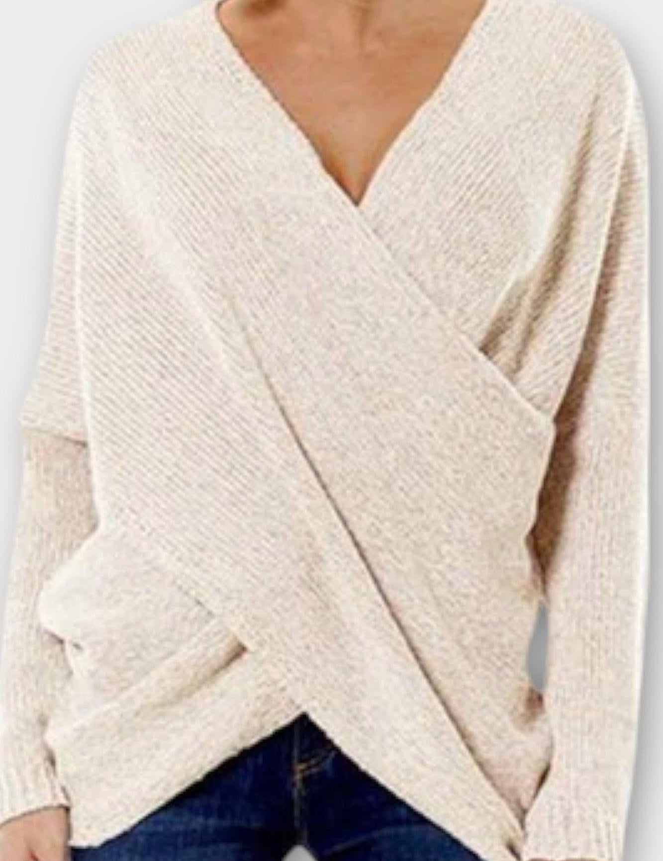 Olivia | Pullover com decote em V