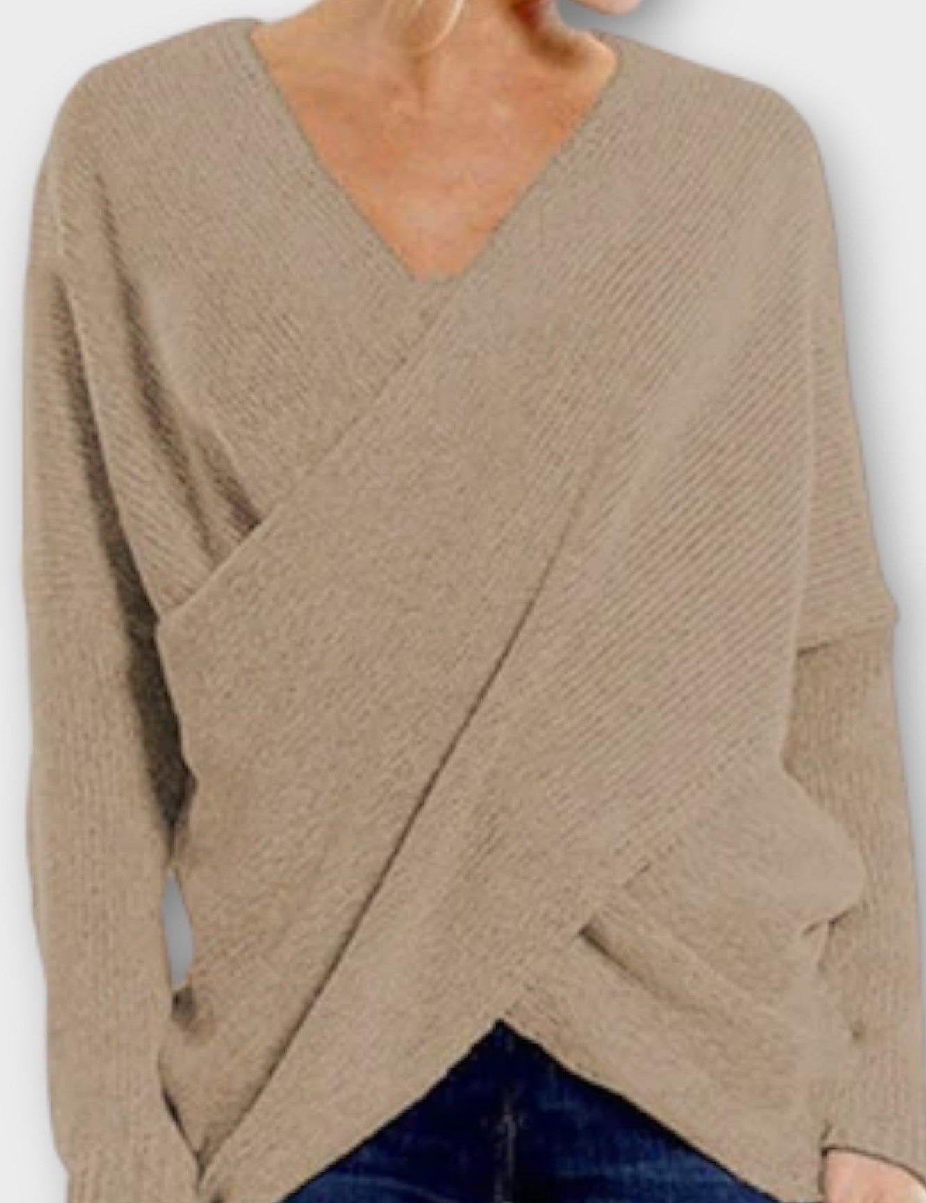 Olivia | Pullover com decote em V