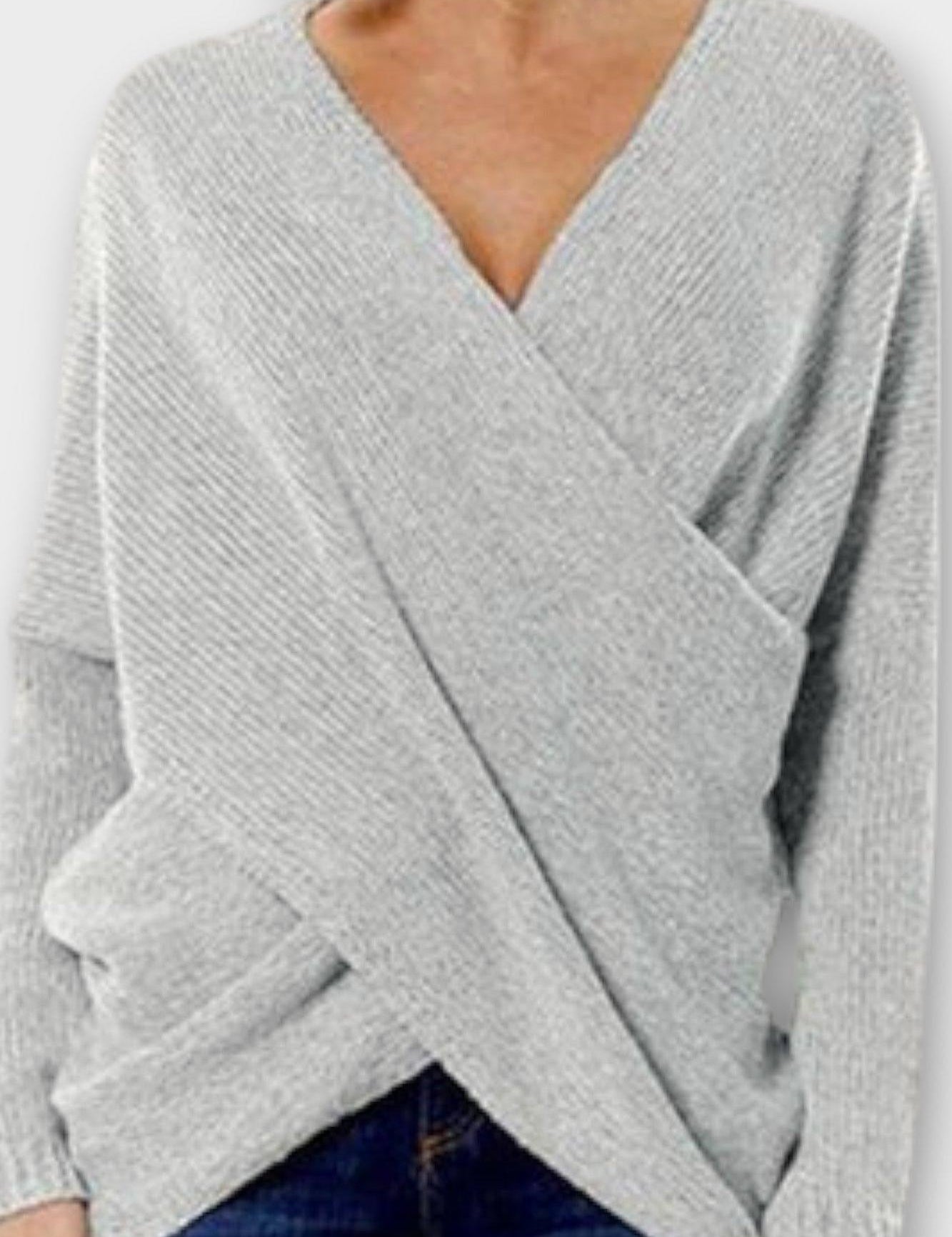 Olivia | Pullover com decote em V