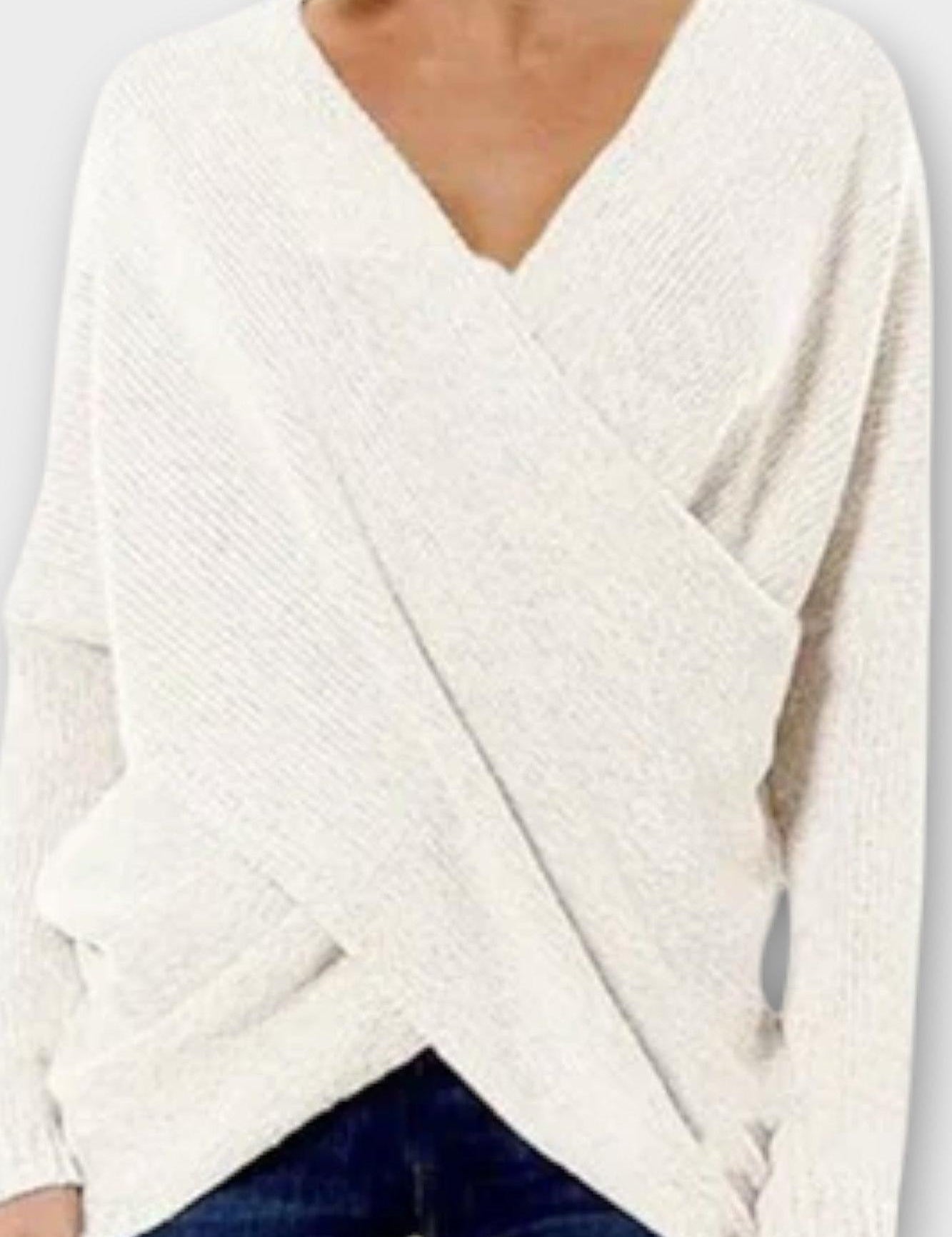 Olivia | Pullover com decote em V