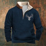 Pierre™ | Sweatshirt elegante com fecho