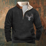 Pierre™ | Sweatshirt elegante com fecho