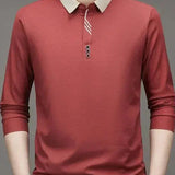 Rene™ | Pólo elegante de manga longa