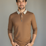 Rene™ | Pólo elegante de manga longa
