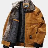 Rib™ | Casaco térmico de veludo