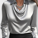 Ronha | Blusa de cetim