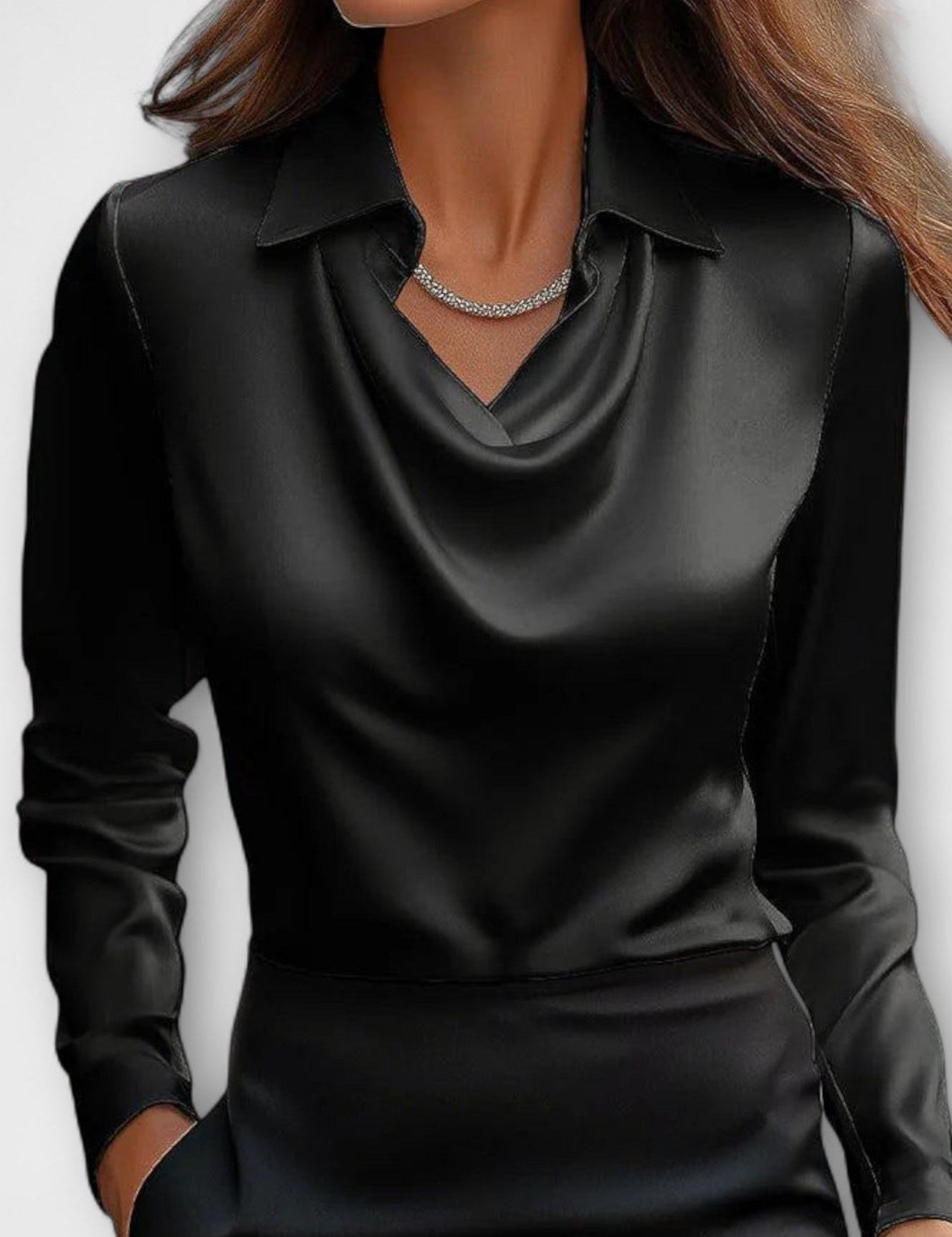 Ronha | Blusa de cetim