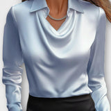 Ronha | Blusa de cetim