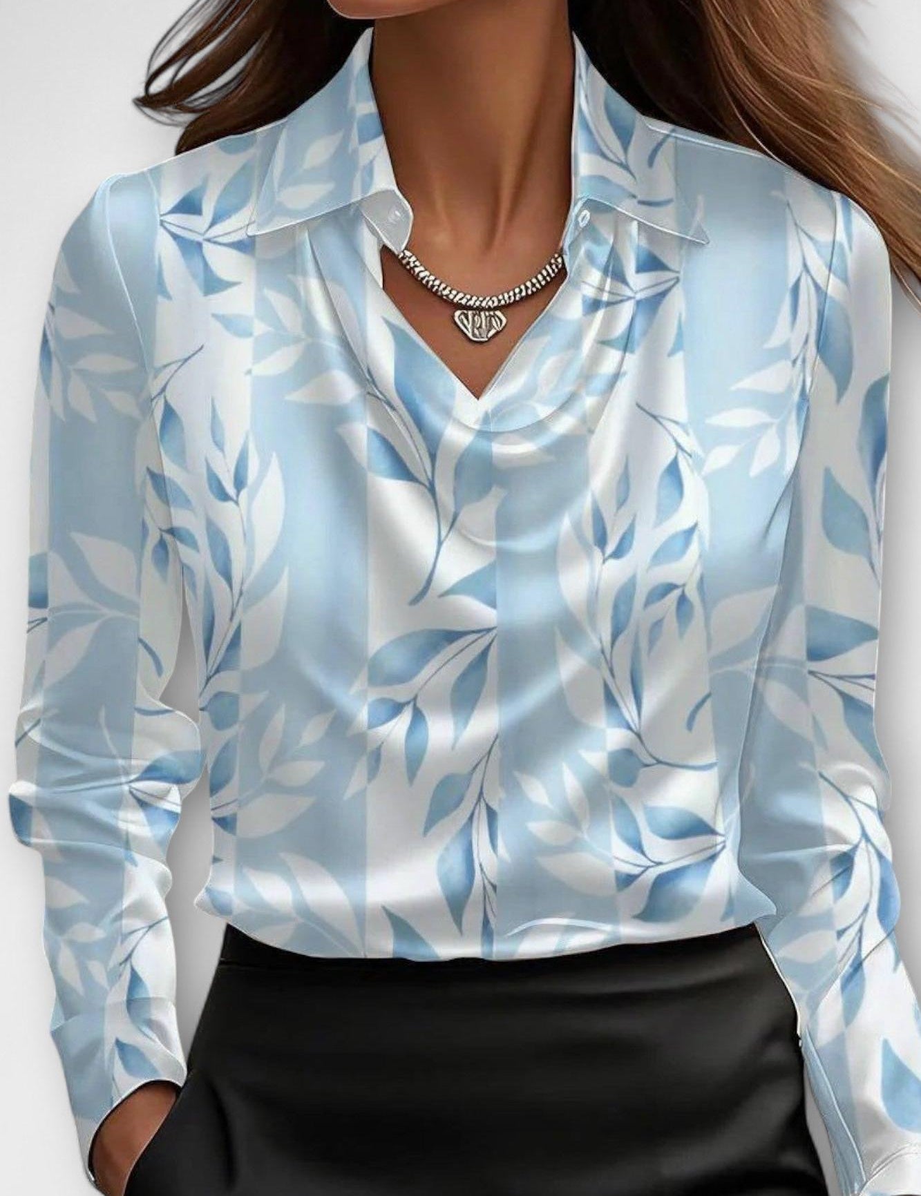 Ronha | Blusa de cetim