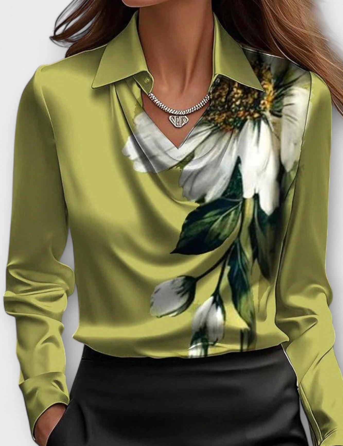 Ronha | Blusa de cetim