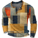 BEECK™ | T-SHIRT MASCULINA DE MANGA LONGA COLORIDA