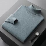 Linferhoff™ | Sweater de gola alta em cashmere