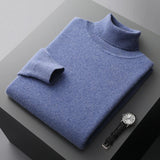 Linferhoff™ | Sweater de gola alta em cashmere