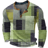 BEECK™ | T-SHIRT MASCULINA DE MANGA LONGA COLORIDA