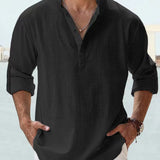 Lenoir™ | Camisa de linho respirável