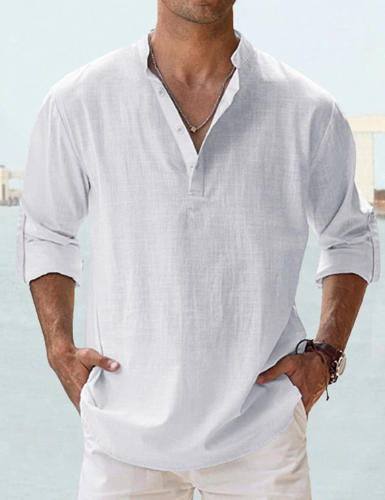 Lenoir™ | Camisa de linho respirável