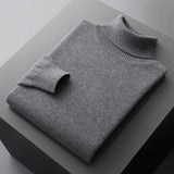 Linferhoff™ | Sweater de gola alta em cashmere
