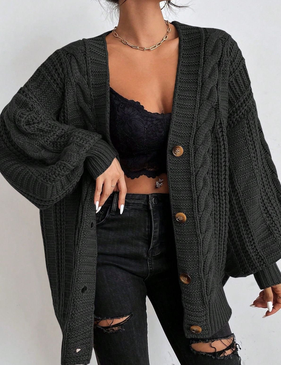 Saga | Cardigan Oversized