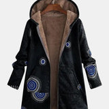 Sage | Casaco Sherpa com Design Tribal