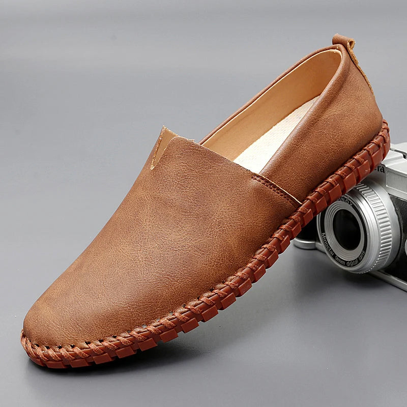 Loafers de pele Santorini