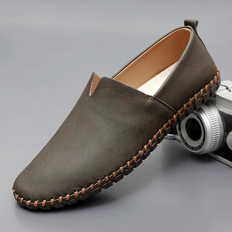 Loafers de pele Santorini