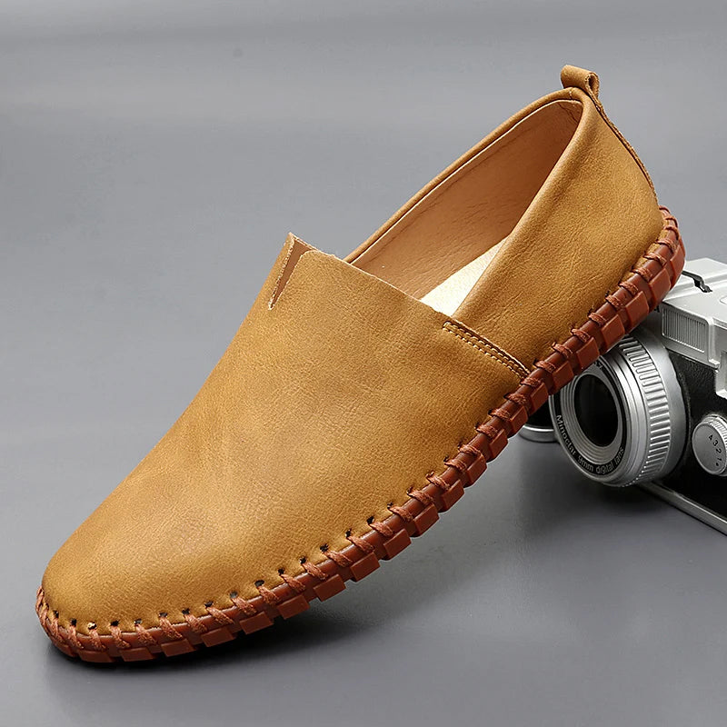 Loafers de pele Santorini